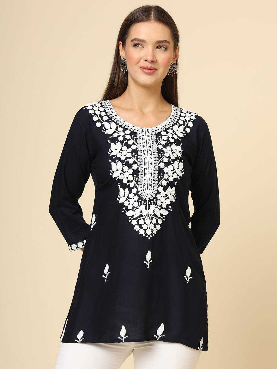 YNF REYON RVL Fabric WHOLESALE KURTI MANUFACTURER